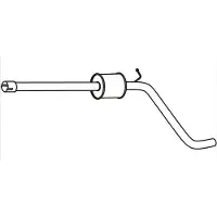 VEGAZ SKS-168 Uitlaat middendemper