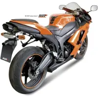 MIVV Suono-Geluiddemper ZX-6 R 07-08 RVS(*)