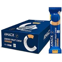 Amacx Energy Fruit Chew Orange 12x38g