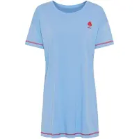 LASCANA Nachthemd blauw / rood