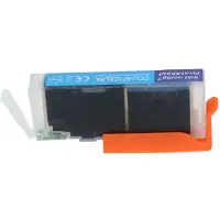 PrintAbout Huismerk Canon CLI-571C XL Inktcartridge Cyaan Hoge capaciteit