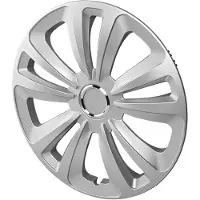 Proplus Terra Wieldop 14 inch – Voor de meeste stalen velgen van auto, camper en caravan – Met metalen klemring – Zilver