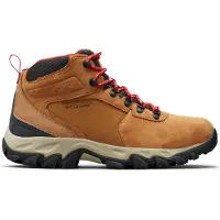 Columbia NEWTON RIDGE PLUS II SUEDE WP Men's Wandelschoenen - Elk, Mountain Red - Maat 45