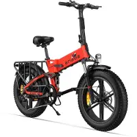 ENGWE Engine X Fatbike Elektrische Vouwfiets - Rood