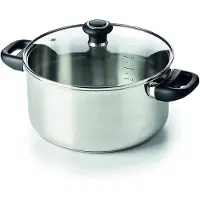 Beka Kookpan Met Deksel 28cm Zilver zilver RVS Pan
