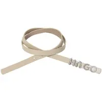 HUGO Leren riem Zula Belt 1,5cm Sluiting met tekst