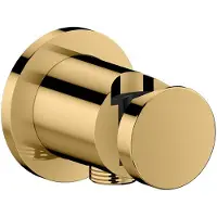 Hansgrohe One - Wandbevestiging met houder, afwerking gepolijst goud 48780990