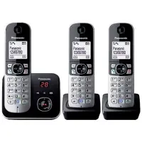Panasonic KX-TG6823 Draadloze Telefoon in Wit en Zwart