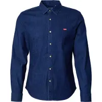 Levi's Overhemd 'Battery Housemark Slim Fit Shirt' blauw denim