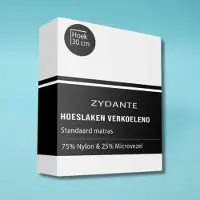 Zydante Hoeslaken Nylon - Wit 180 x 200 cm