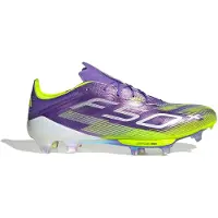 Adidas F50+ Gras Voetbalschoenen (FG) Paars Wit Neongeel