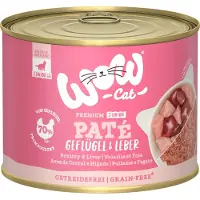 Wow CAT - JUNIOR Dose 6x200g | Geflügel & Leber