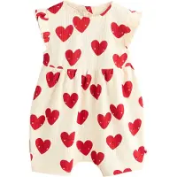 Next Overall crème / rood / zwart