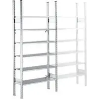 Ssi Legbordstelling R300, Basisstelling, B 1345 x D 600 mm, draagvermogen 150 kg,