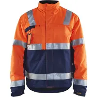 Blakläder Winterjas High-Vis 48621811 | High Vis Oranje/Marineblauw | Maat 4XL - 7330509370902