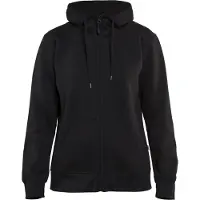 Blakläder Dames hoodie met rits 33951048 | Zwart | Maat L - 7330509542910