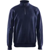 Blakläder 3369-1158 Sweatshirt met halve rits Marineblauw maat XXL heren