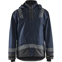 Blakläder Regenjas LEVEL 2 43222003 | Donker marineblauw/Zwart | Maat XS - 7330509659823