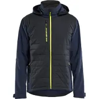 Blakläder Hybride Jack 47432513 | Donker marineblauw/High vis geel | Maat L - 7330509941812