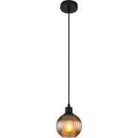 Globo Hanglamp Zumba Smoke Glas Ø 15cm