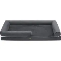 Feandrea Orthopedisch hondenbed met hoge randen en wasbare hoes