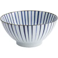 Tokyo Design Studio - Mixed Bowl - Natsu Tokusa - Blauw/Wit - 17,8 x 8,7 cm