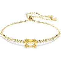 Swarovski Matrix - Dames Armband - Transparant & goudkleurig