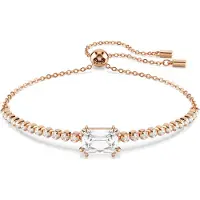 Swarovski Matrix - Dames Armband - Roze & Roségoud