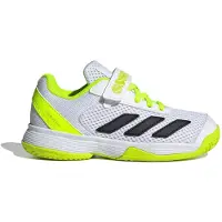 Adidas Sportschoen 'Courtflash' appel / zwart / wit