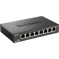 D-Link DGS-108 onbeheerde switch [8x Gigabit Ethernet]