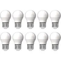 Avide E27 LED Lamp 2.5W - 250lm - 4000K - Neutraal Wit - LED Mini Globe P45 - Vervangt 25W Gloeilamp - 10 stuks