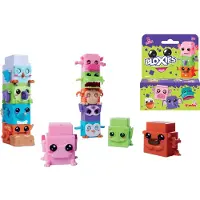 Smoby - Bloxies - Wave 1 - 2 stuks - Verzamelfiguren - Stapeltoren - Grappige dieren - Bouwstenen