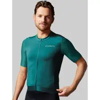 Acelera Professional Wielershirt | Fietsshirt Heren Korte Mouw | Wielrenshirt | Fietskleding | Groen | Maat 3XL