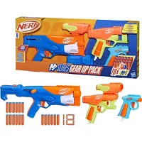Nerf N Series Gear Up Pack - set van 3 speelgoedblasters - Inclusief 18 N1 darts
