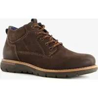 Hush puppies leren heren veterboots bruin maat 42