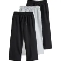 Next Broek lichtgrijs / zwart