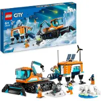 LEGO City Arctic sneeuwploeg met mobiel laboratorium (60378, LEGO Stad)