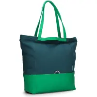 Zwei Shopper petrol