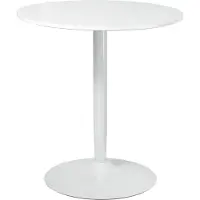 HOMCOM Eettafel, Keukentafel van rundleer, Antislip eettafel voor 2 personen