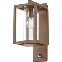 LUCANDE Buitenverlichting , Ferda, dimbare, Roestbruin, Terras, Aluminium, Modern