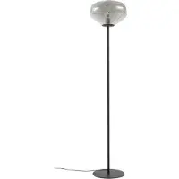 LINDBY Vloerlampe , Lelia, Grijs, Eetkamer, Glas, Designer