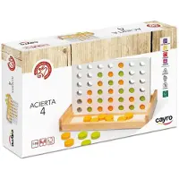 Big Buy Cooking Tischspel Cayro, 42 stukken, "vier op een rij", afmetingen: 28,5 x 17 x 4 cm