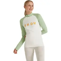 Falke L/S Dames Thermoshirt Off-White L