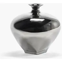 Serax Kris Van Assche Josephine vaas 01 19.5x8.8cm Zilver