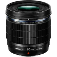 Olympus Hybride lens M.Zuiko Digital ED 20 mm f/1.4 Pro Zwart