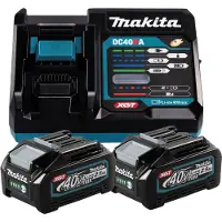 Makita 191L76-1 Accu en acculader voor gereedschap 40 V 2.5 Ah Li-ion