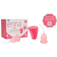Enna Menstruatiecups, Menstruatiecup Twin Pack Groot 1 eenheden L (L)
