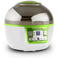 Klarstein VitAir Turbo hetelucht friteuse groen-wit