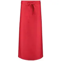 Benza Lange Sloof - Schort - Rood - 96x100cm (LxB)
