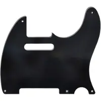 Göldo PGTBA Tele Bakelit Pickguard (Black) - Pickguard